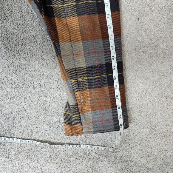 VTG EATON Reversible Brown Wool Coat Trench Coat Size 12 Fits Large - Picture 12 of 15